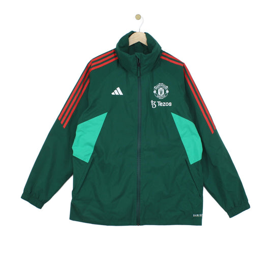 Mens Manchester United Waterproof Jacket Full Zip