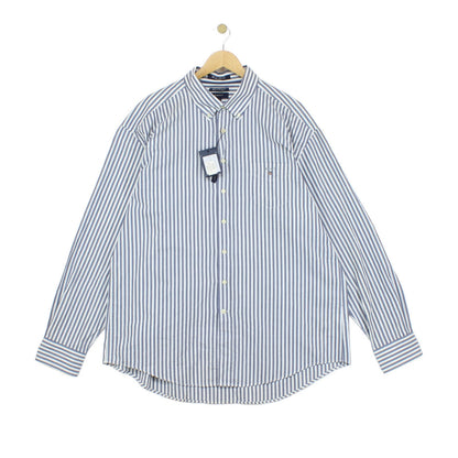 Mens Striped Shirt Made In Portugal Button Up Long Sleeve