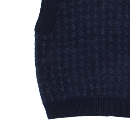 Womens Vest Cardigan Knit Sleeveless Cotton Alpaca