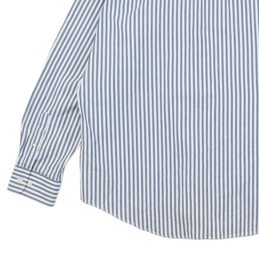 Mens Striped Shirt Made In Portugal Button Up Long Sleeve