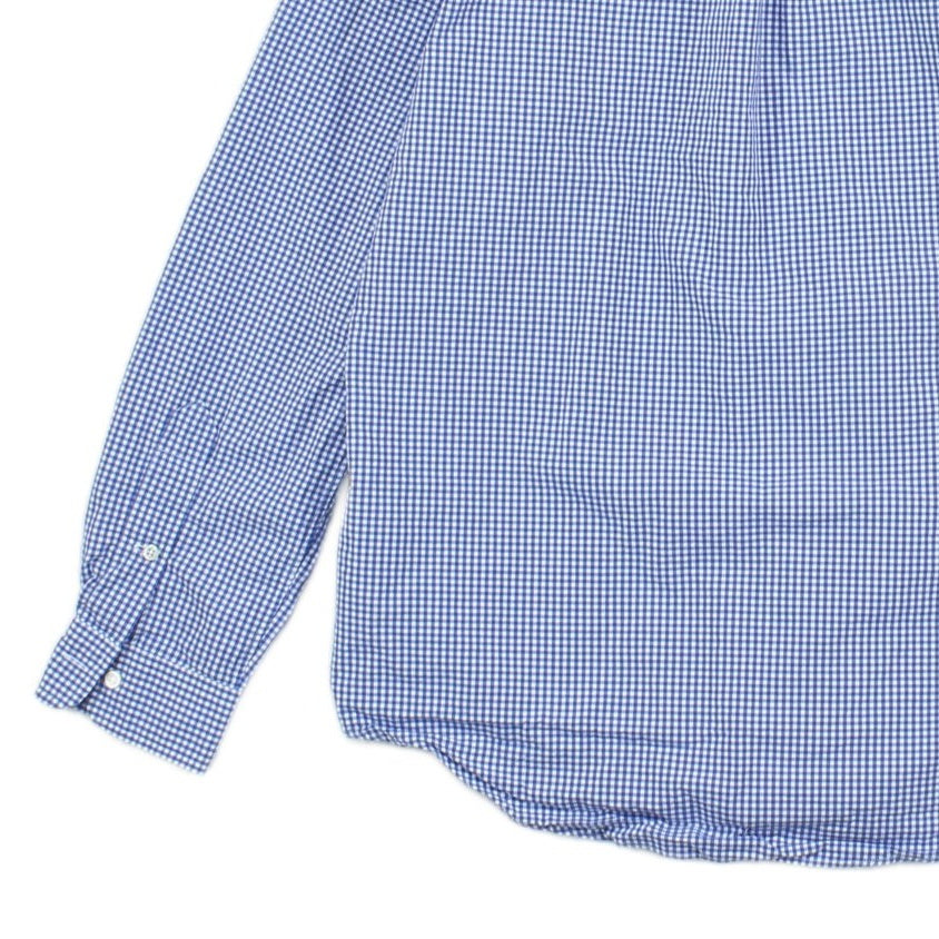 Mens Check Shirt Custom Fit Long Sleeve