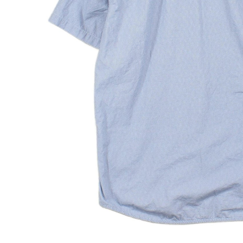 Mens Abstract Shirt Button Down Short Sleeve