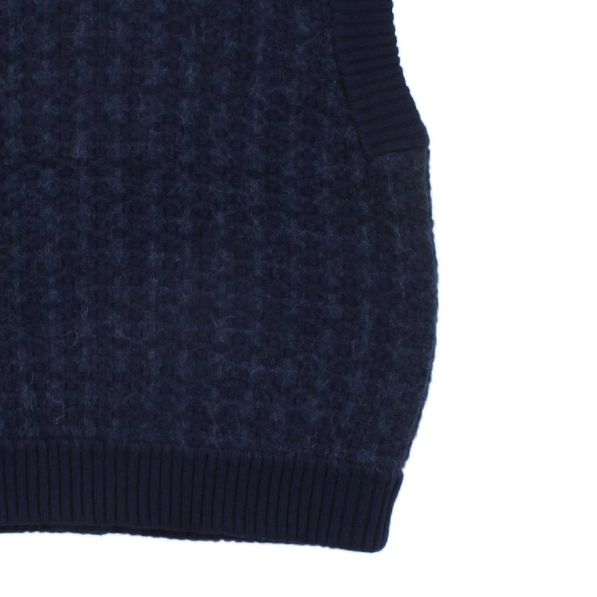 Womens Vest Cardigan Knit Sleeveless Cotton Alpaca
