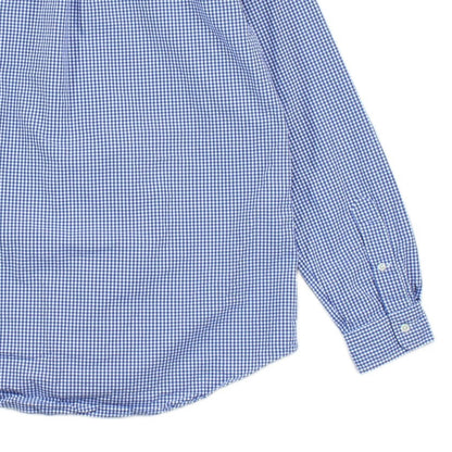 Mens Check Shirt Custom Fit Long Sleeve