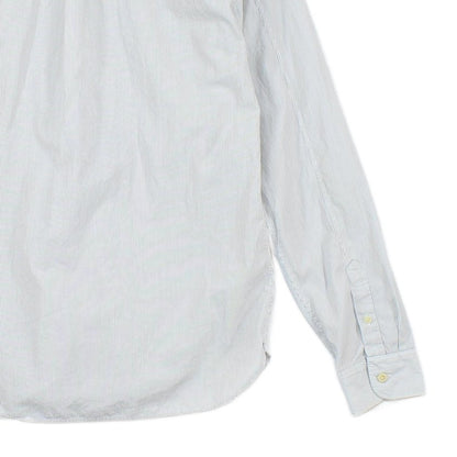 Mens Striped Shirt Long Sleeve Button Down