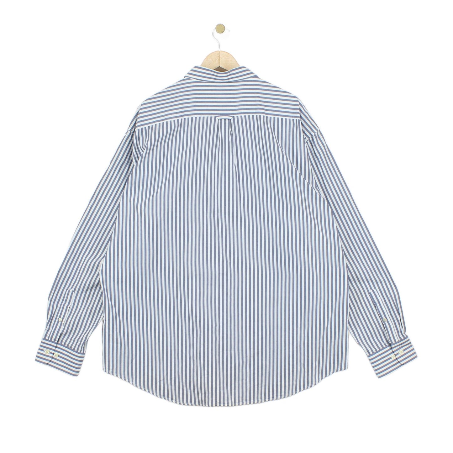 Mens Striped Shirt Made In Portugal Button Up Long Sleeve