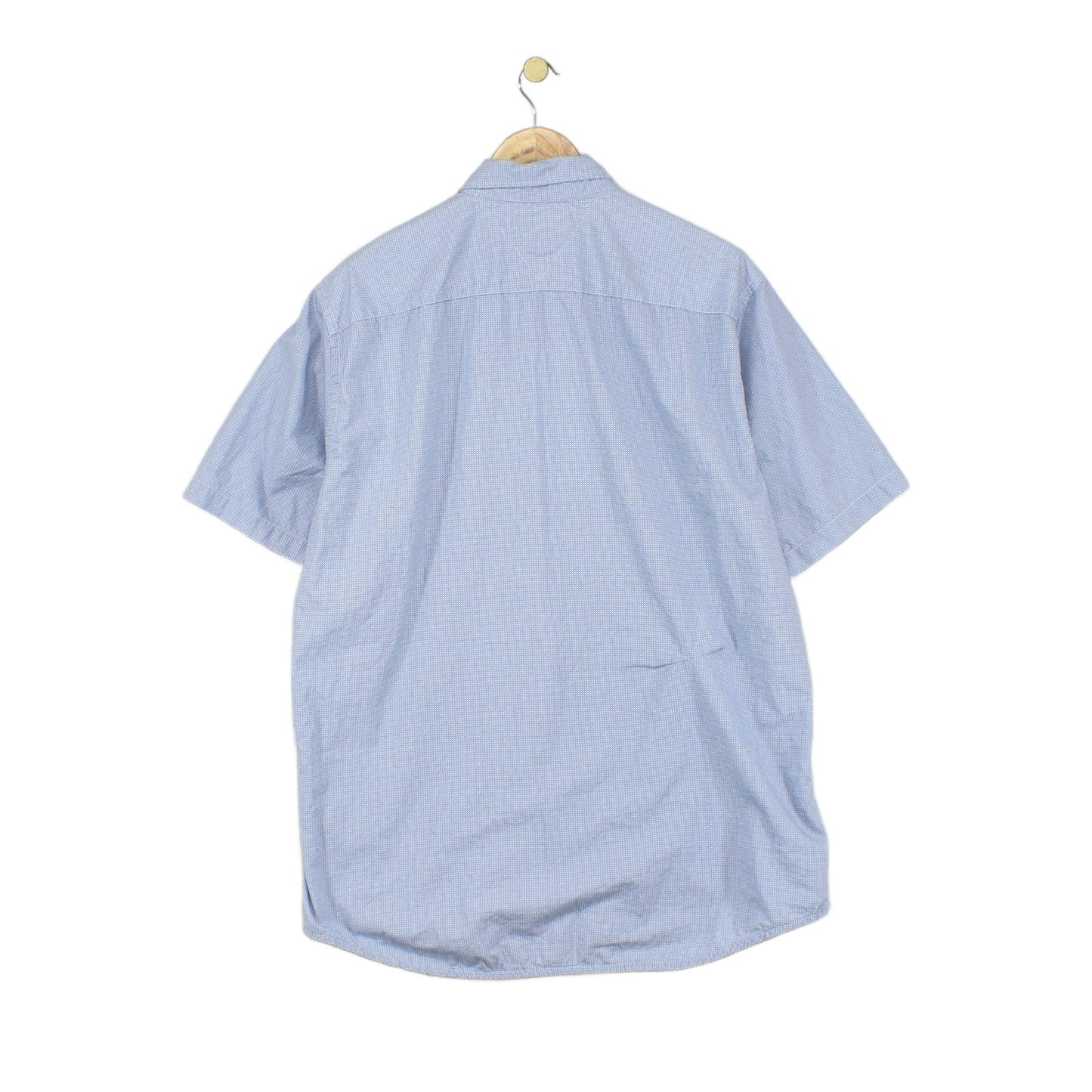 Mens Abstract Shirt Button Down Short Sleeve