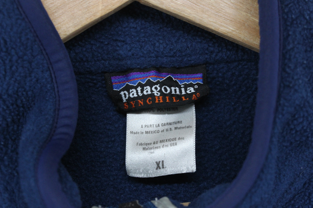 Mens Synchilla 1/4 Zip Fleece Outdoor