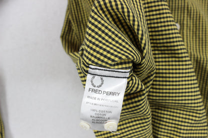 Mens Shirt Made In Portugal Check Long Sleeve