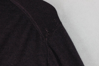 Mens V-Neck Jumper Made In Italy Soft