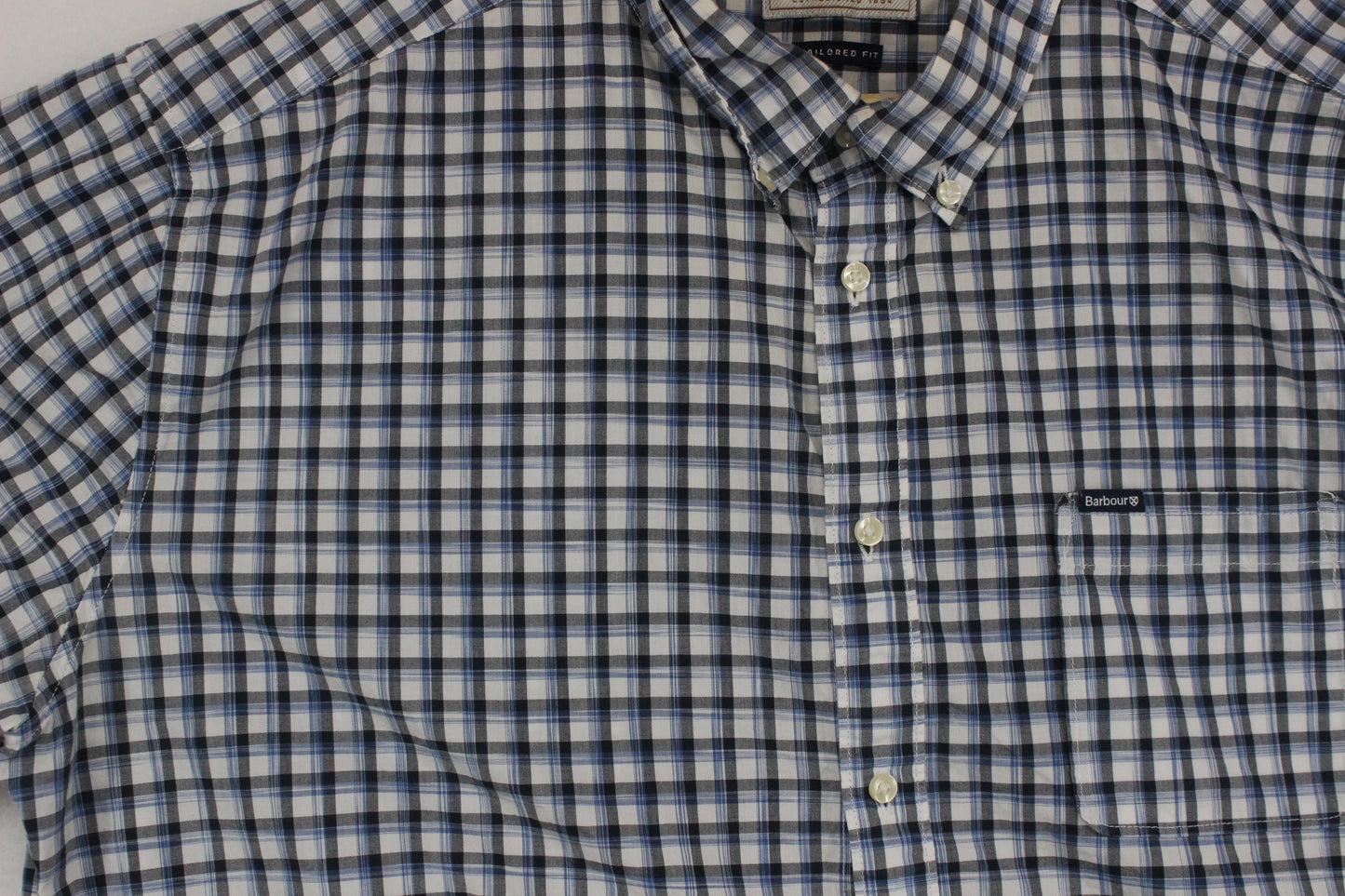 Mens Plaid Shirt Button Up Summer