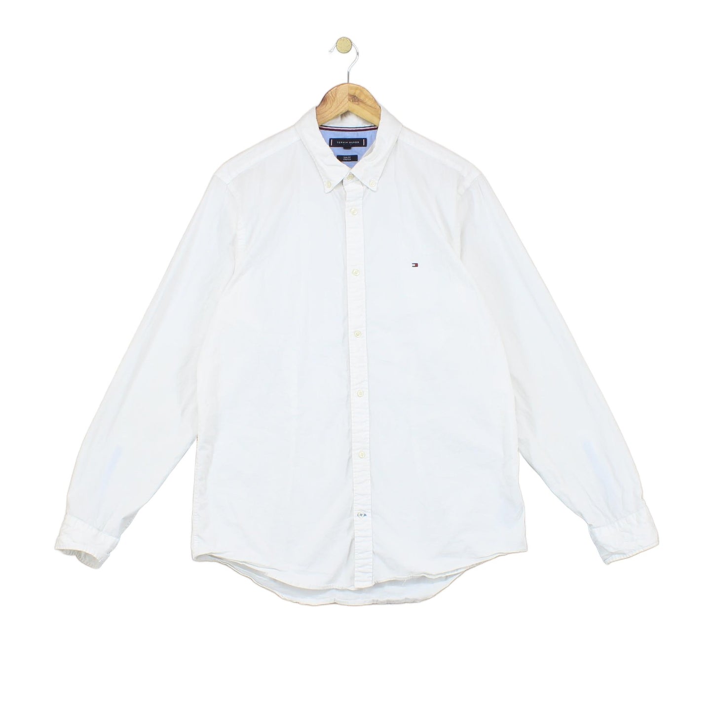 Mens Shirt Stretch Slim Fit Button Up