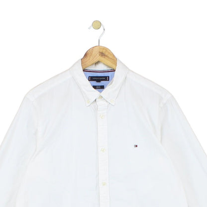 Mens Shirt Stretch Slim Fit Button Up