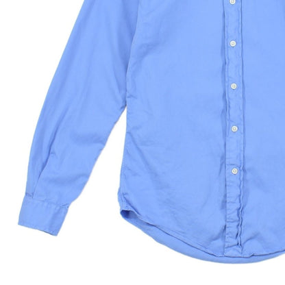Mens Shirt Slim Collar Button Up
