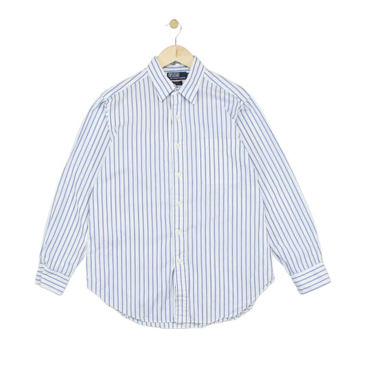 Mens Striped Shirt Button Down Lowell