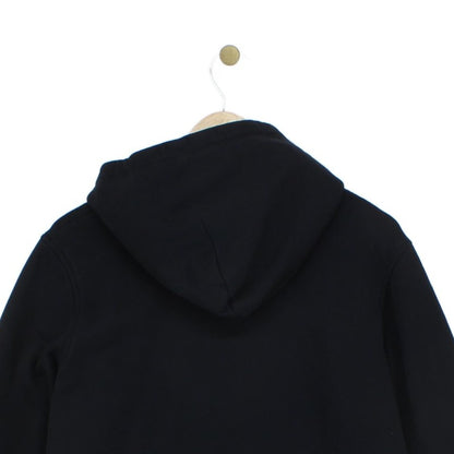 Mens Hoodie Embroidered Denim Streetwear