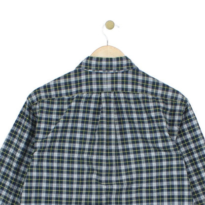 Mens Plaid Shirt Button Down Slim Fit