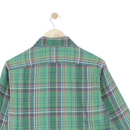 Mens Plaid Shirt Classic Fit Long Sleeve
