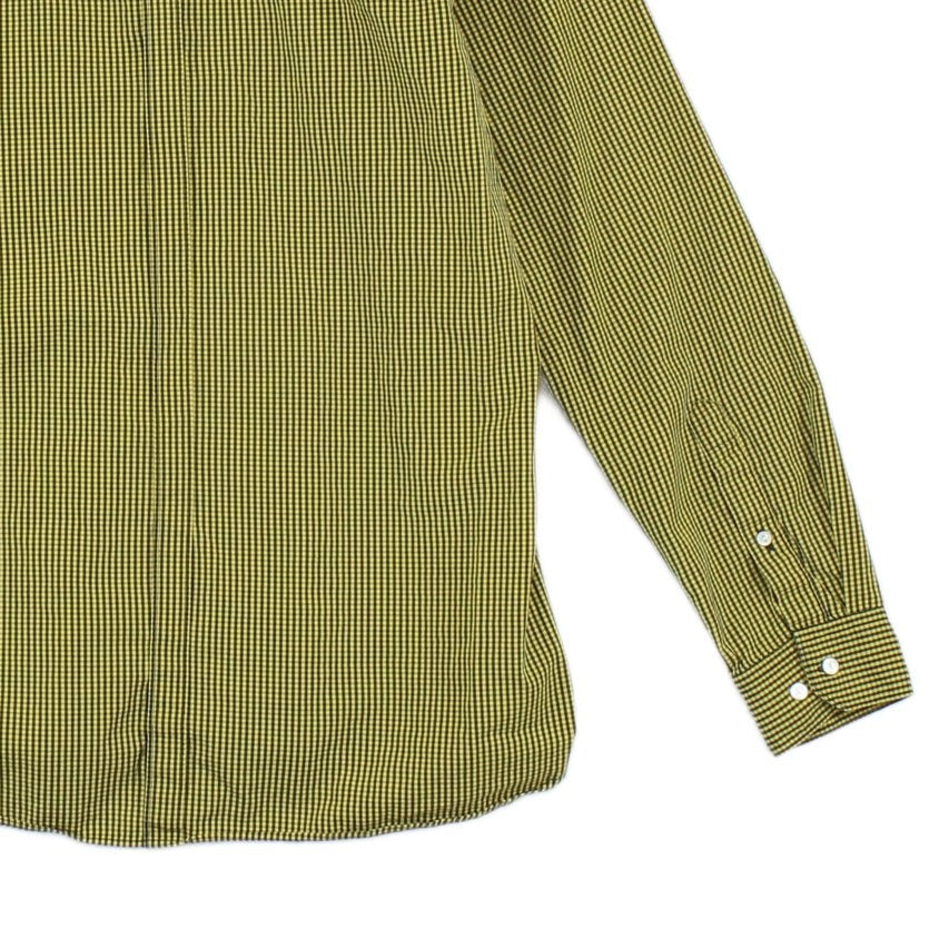 Mens Shirt Made In Portugal Check Long Sleeve