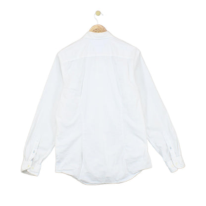 Mens Shirt Stretch Slim Fit Button Up