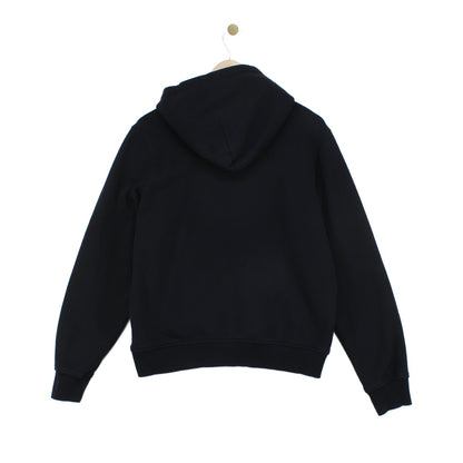 Mens Hoodie Embroidered Denim Streetwear
