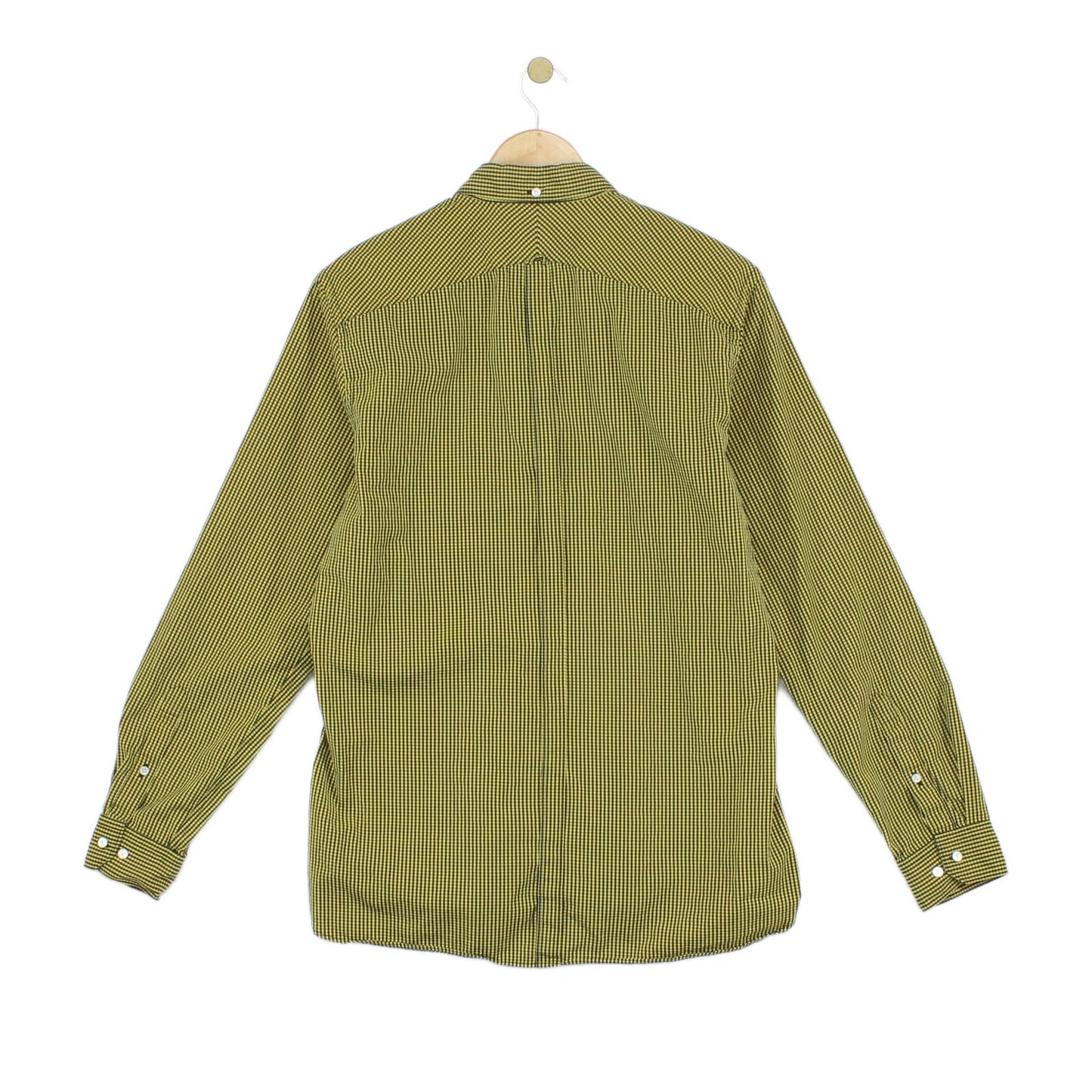 Mens Shirt Made In Portugal Check Long Sleeve