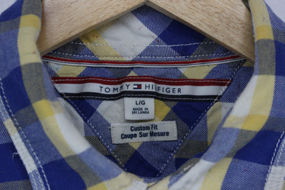 Mens Plaid Shirt Long Sleeve Custom Fit