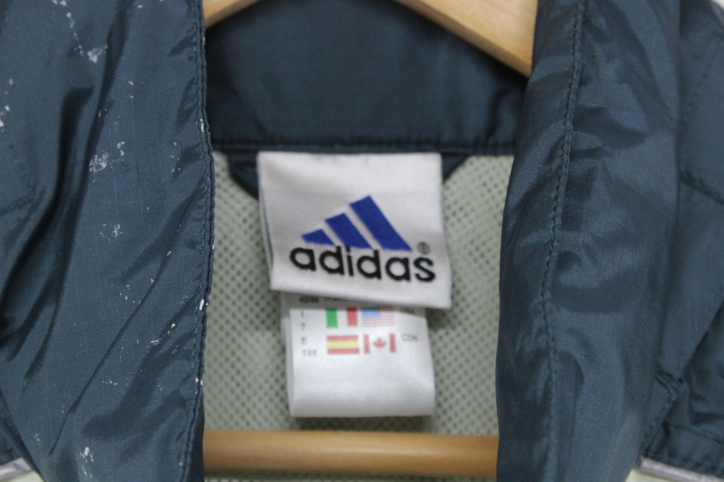 Mens 1/4 Zip Waterproof Jacket Retro Oversized