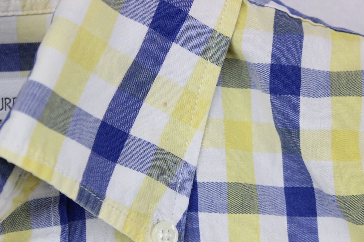 Mens Plaid Shirt Long Sleeve