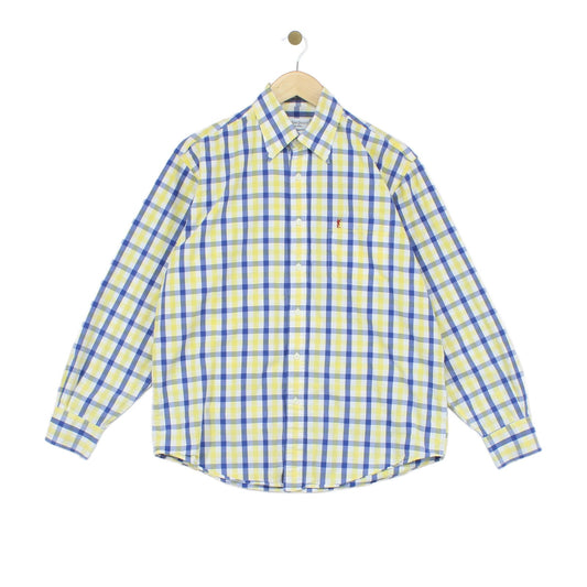 Mens Plaid Shirt Long Sleeve