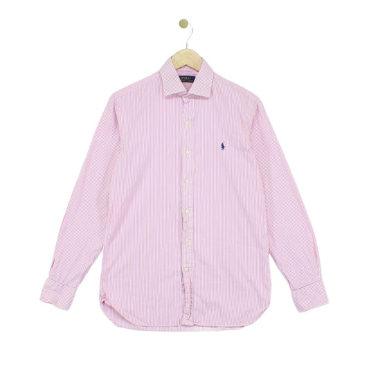 Mens Striped Shirt Long Sleeve Classic
