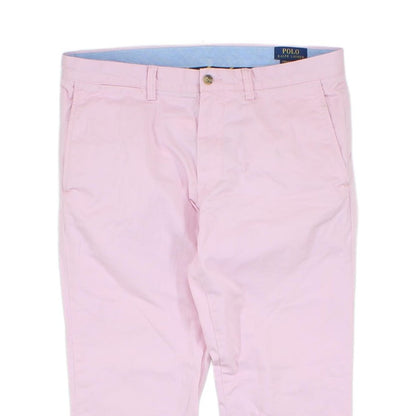 Mens Chino Trousers Stretch Slim Fit