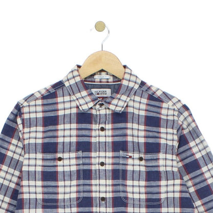 Mens Plaid Shirt Long Sleeve Regular Fit