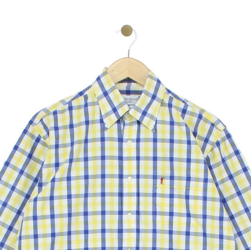 Mens Plaid Shirt Long Sleeve