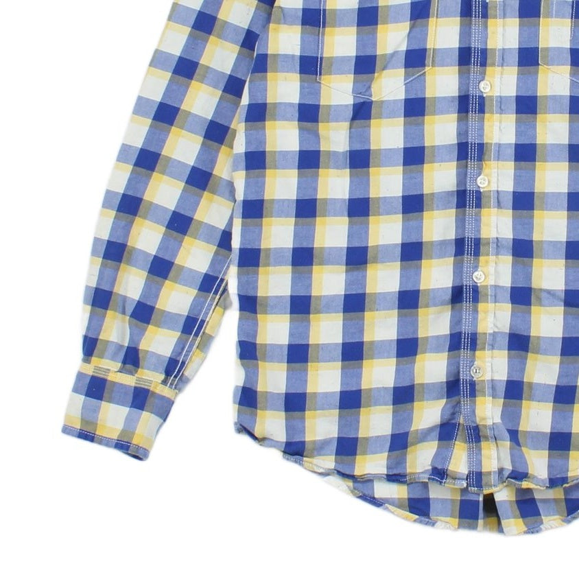 Mens Plaid Shirt Long Sleeve Custom Fit