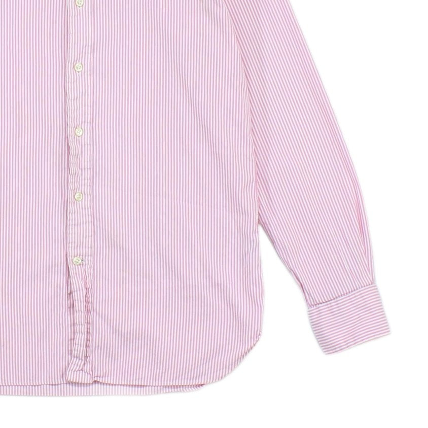 Mens Striped Shirt Long Sleeve Classic