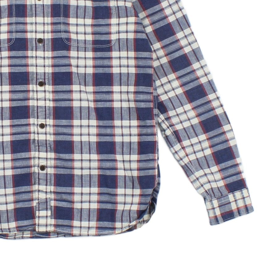 Mens Plaid Shirt Long Sleeve Regular Fit