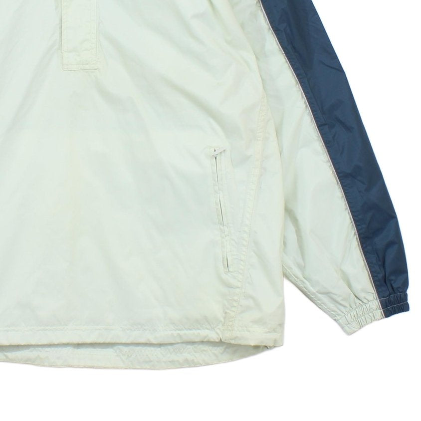 Mens 1/4 Zip Waterproof Jacket Retro Oversized