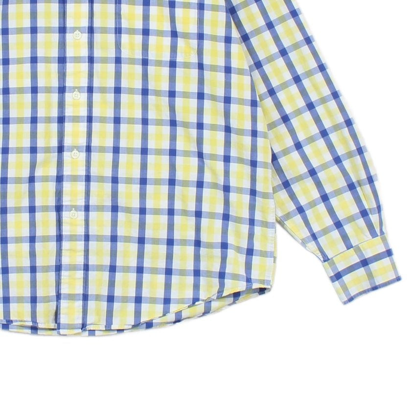 Mens Plaid Shirt Long Sleeve