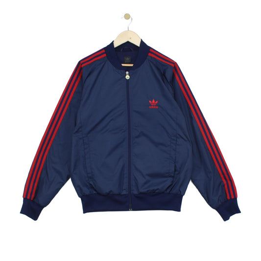 Mens Track Jacket Full Zip Stripes