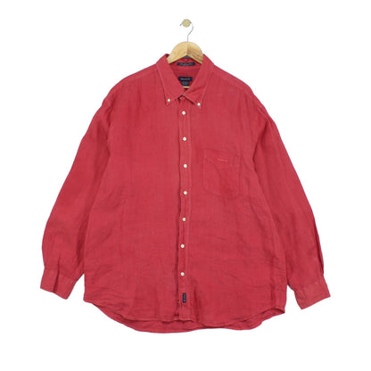 Mens Linen Shirt Long Sleeve