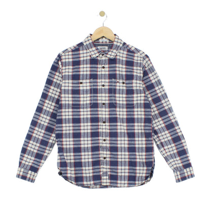 Mens Plaid Shirt Long Sleeve Regular Fit
