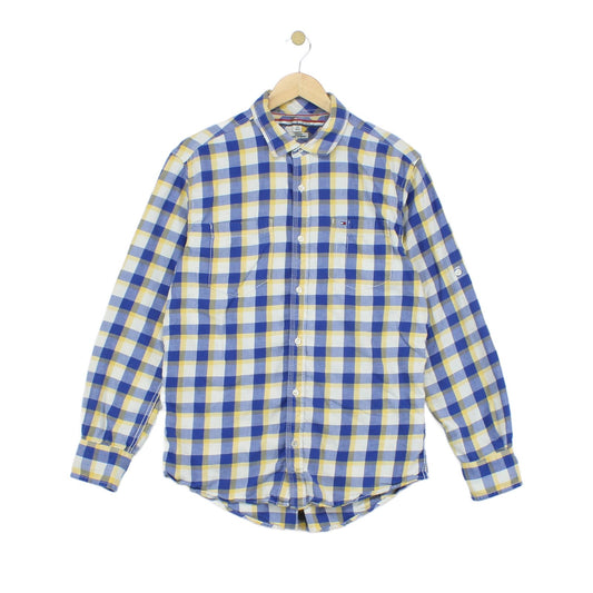 Mens Plaid Shirt Long Sleeve Custom Fit