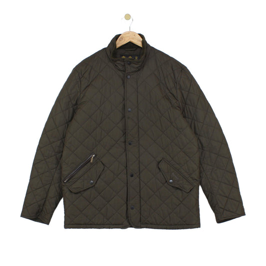 Mens Quilted Jacket Outerwear Lightweight