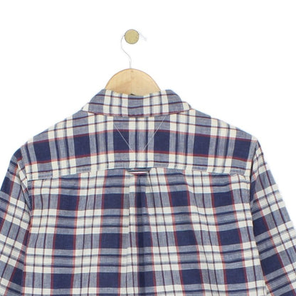Mens Plaid Shirt Long Sleeve Regular Fit