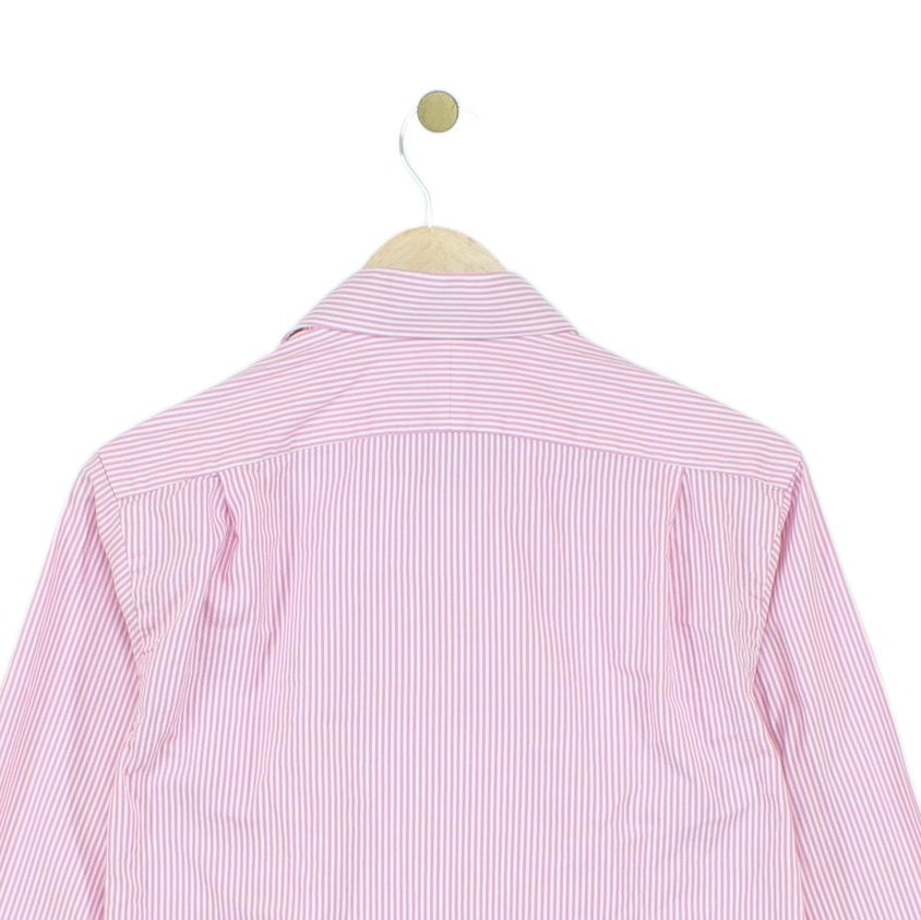 Mens Striped Shirt Long Sleeve Classic