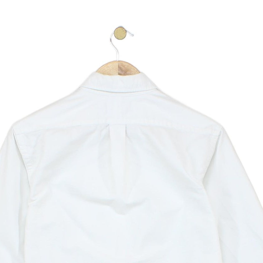 Mens Oxford Shirt Slim Fit Long Sleeve Button Down