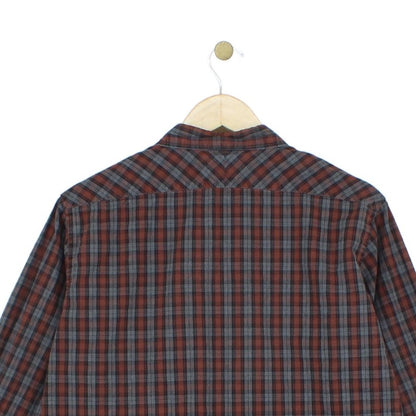 Mens Plaid Shirt Long Sleeve