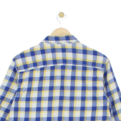 Mens Plaid Shirt Long Sleeve Custom Fit