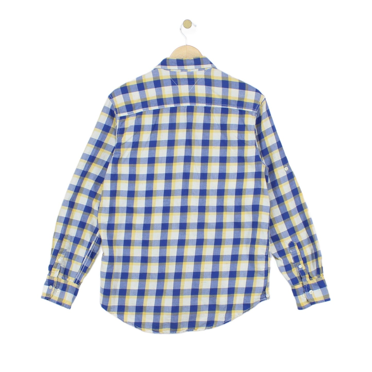 Mens Plaid Shirt Long Sleeve Custom Fit